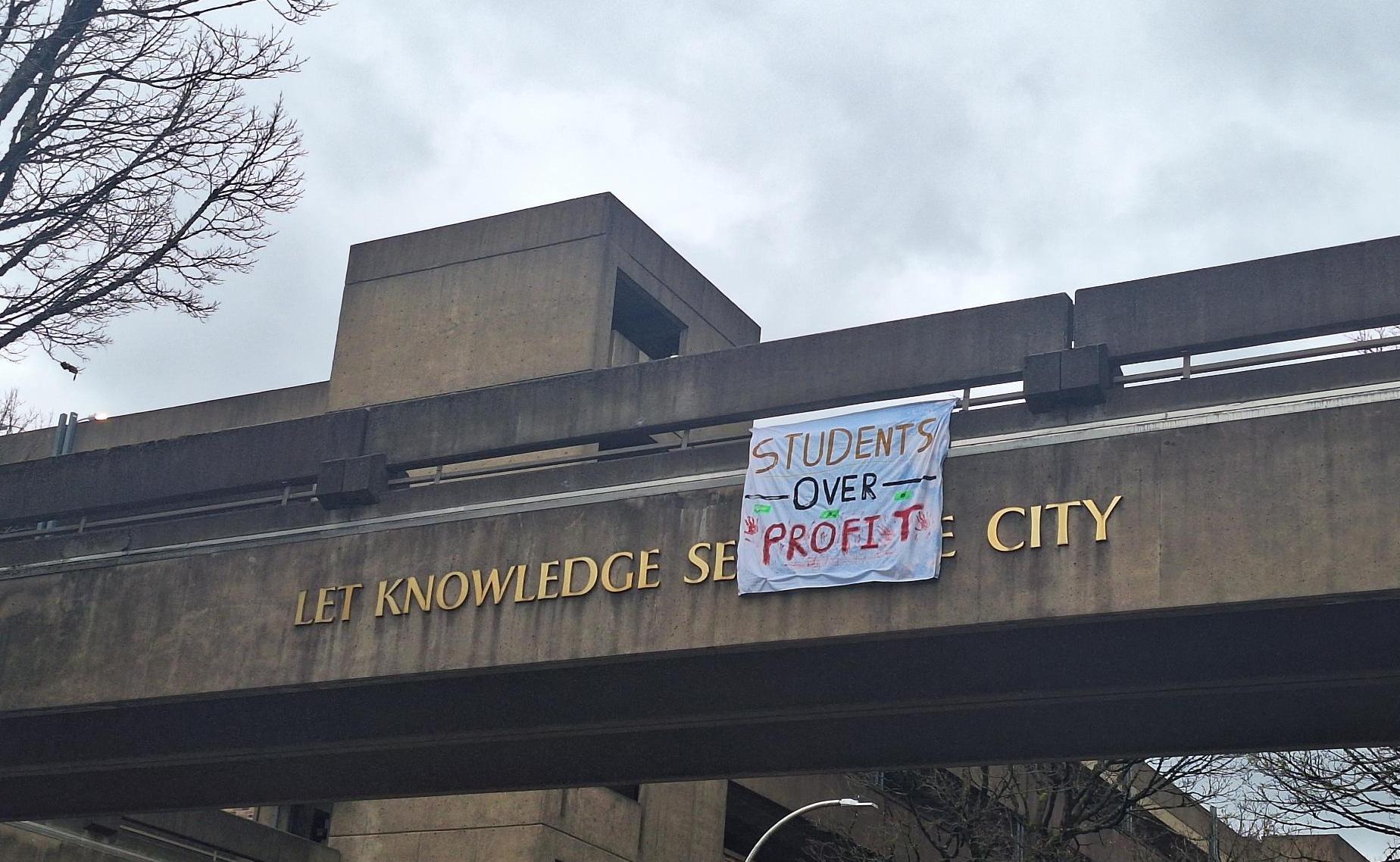 Picture of hands raised in solidarity